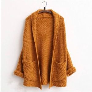 Chunky warm sweater